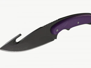 Gut Knifes Set 3D Model