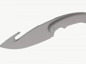 Gut Knifes Set 3D Model
