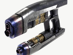 Star-Lord Blaster 3D Model