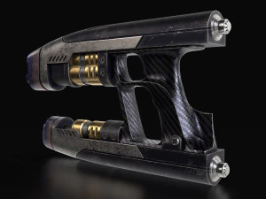 Star-Lord Blaster 3D Model
