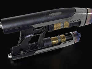 Star-Lord Blaster 3D Model