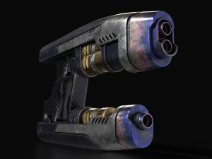 Star-Lord Blaster 3D Model