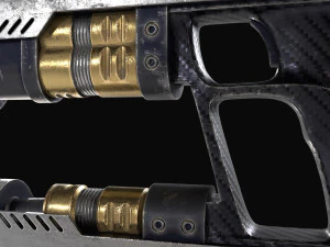 Star-Lord Blaster 3D Model