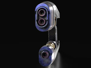 Star-Lord Blaster 3D Model