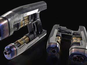 Star-Lord Blaster 3D Model