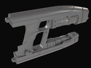 Star-Lord Blaster Modelo 3D