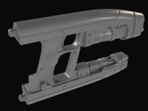 Star-Lord Blaster 3D Model