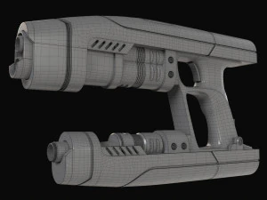 Star-Lord Blaster 3D Model