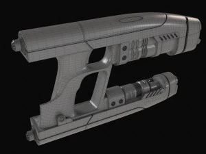 Star-Lord Blaster 3D Model