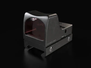 트리지콘 RMR 시력 3D 모델