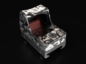 트리지콘 RMR 시력 3D 모델