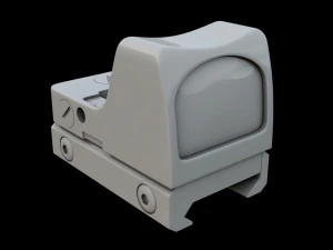 트리지콘 RMR 시력 3D 모델