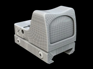 트리지콘 RMR 시력 3D 모델