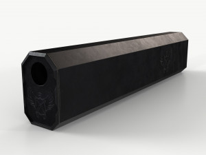 Osprey Suppressor 3D 모델