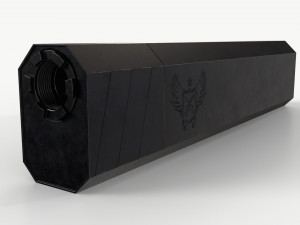 Osprey Suppressor 3D 모델
