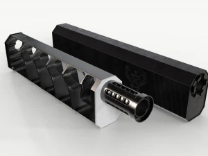 Osprey Suppressor 3D Model