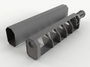 Osprey Suppressor 3D Model