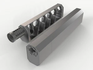 Osprey Suppressor 3D Model
