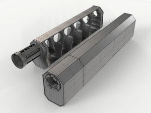Osprey Suppressor 3D Model