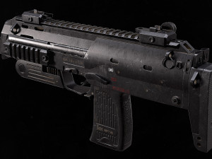 Heckler Koch MP7 A1 3D Модель