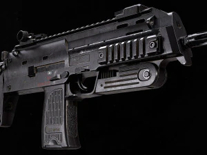 Heckler Koch MP7 A1 3D Model