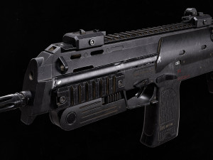 Heckler Koch MP7 A1 3D Модель