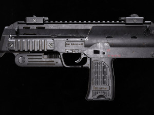 Heckler Koch MP7 A1 3D Модель