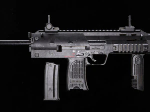 Heckler Koch MP7 A1 3D Model