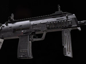 Heckler Koch MP7 A1 3D Model