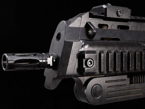 Heckler Koch MP7 A1 3D Model
