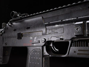 Heckler Koch MP7 A1 3D Model
