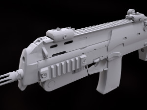 Heckler Koch MP7 A1 3D Модель