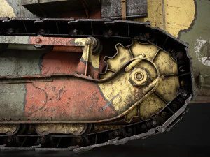 Renault FT17 Light Tank 3D Model