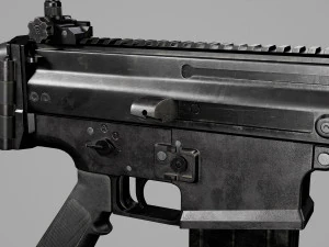 FN SCAR-H 3D Model