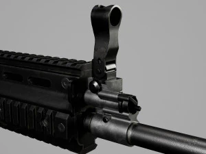 FN SCAR-H 3D Model