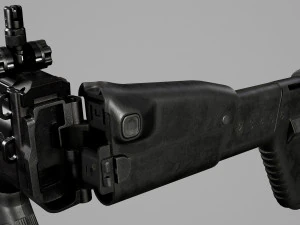 FN SCAR-H Body Kit 3D Model