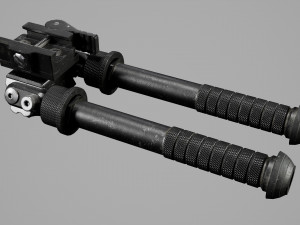 FN SCAR-H Body Kit 3D-Modell