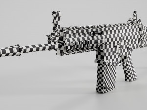 FN SCAR-H Body Kit 3D-Modell