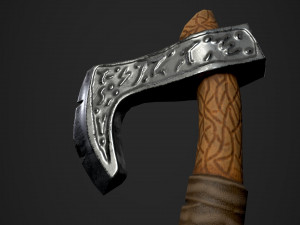 Axe Viking 3D Model