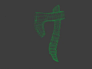 Axe Viking 3D Model