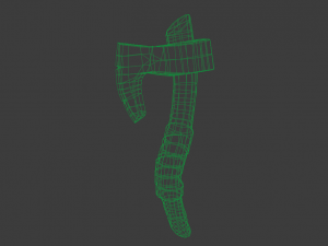 Axe Viking 3D Model