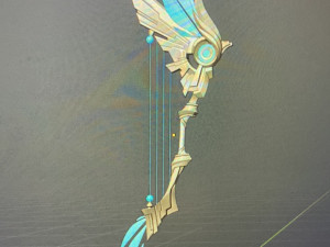 Genshin impact Skyward Harp 3D Model
