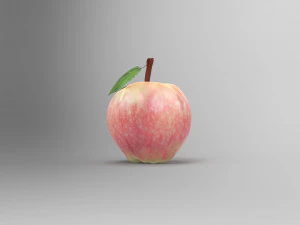 Red Apple 3D Model
