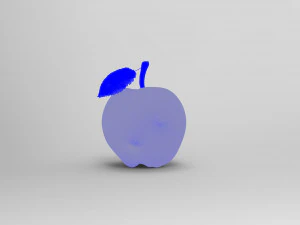 Red Apple 3D Model