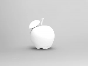 Red Apple 3D Model