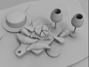 Package picnic 3D Модель