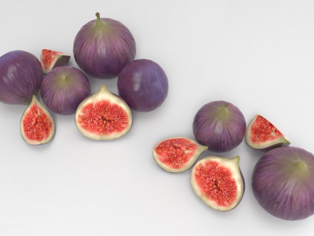 Figs Modèle 3D .c4d .max .obj .3ds .fbx .stl .blend 