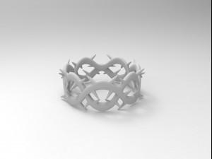 Ring Crown Of Thorns 3D 모델