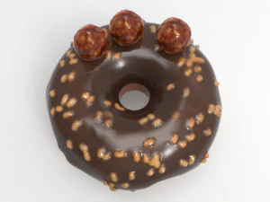 Caixa de donuts Modelo 3D