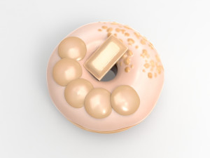 Box of donuts 3D Model